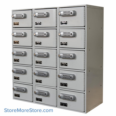 Cell Phone Locker 27''W x 12''D x 30.5''H - UCTL392(30)-5A-E-PL SMS-05-V39-UCTL392(30)-5A-E-PL