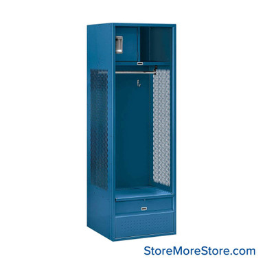 Metal Gear Lockers 24''W x 24''D x 72''H - 70024BL-U SMS-05-V135-70024-U