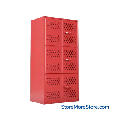 Gear Locker 24''W x 24''D x 72''H - RK242472SSNDCL2 SMS-05-V65-RK242472SSNDCL2