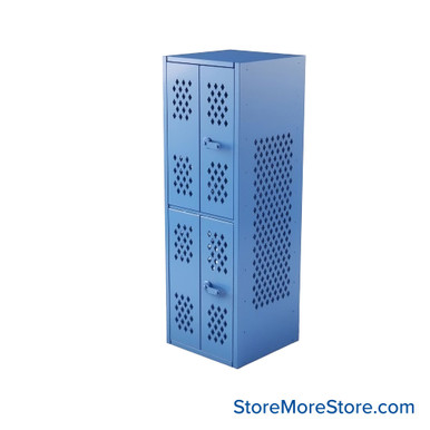 Gear Locker 24''W x 24''D x 72''H - RK242472DDNDCD2 SMS-05-V65-RK242472DDNDCD2