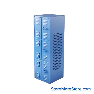 Gear Locker 24''W x 24''D x 72''H - RK242472DDNDCL3 SMS-05-V65-RK242472DDNDCL3