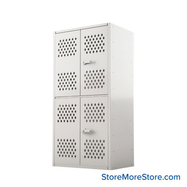 Gear Locker 30''W x 24''D x 72''H - RK302472SSNDCS2 SMS-05-V65-RK302472SSNDCS2