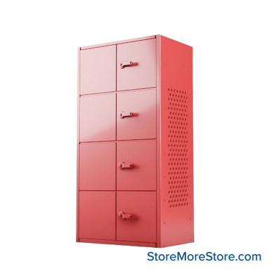 Gear Locker 24''W x 24''D x 72''H - RK242472SSNDCD3 SMS-05-V65-RK242472SSNDCD3