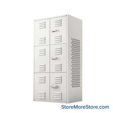 Gear Locker 30''W x 24''D x 72''H - RK302472SSNDCD3 SMS-05-V65-RK302472SSNDCD3