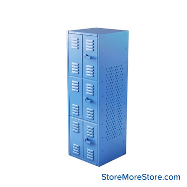 Gear Locker 24''W x 24''D x 72''H - RK242472DDNDCL4 SMS-05-V65-RK242472DDNDCL4