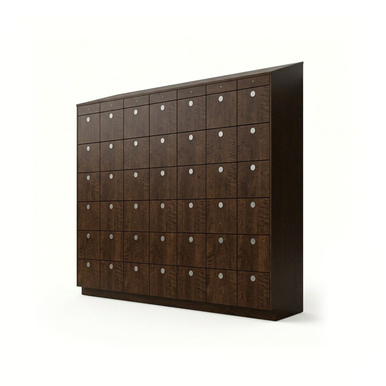 Smart Rental Lockers 111''W x 24''D x 76''H - SPL-1212476-42SL-AC