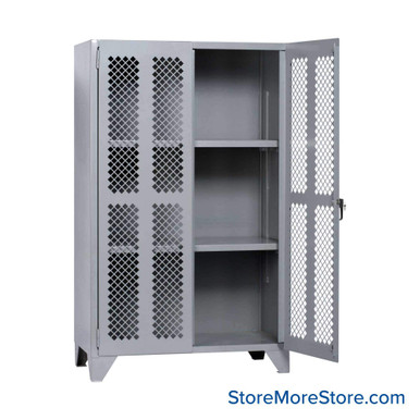 Heavy Duty Storage Cabinets 60''W x 24''D x 78''H - SSLP2-A-2460 SMS-01-V87-SSLP2-A-2460