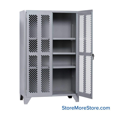 Heavy Duty Storage Cabinets 60''W x 24''D x 78''H - SSLP3-A-2460 SMS-01-V87-SSLP3-A-2460