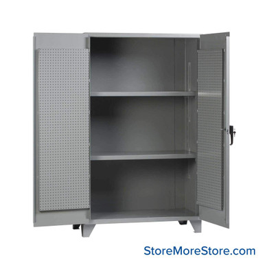 Heavy Duty Storage Cabinets 60''W x 30''D x 78''H - SSL2-A-3060-PBD SMS-01-V87-SSL2-A-3060-PBD