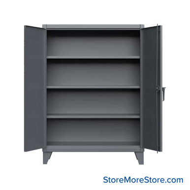 Industrial Metal Cabinet with Glass Doors 48''W x 24''D - 45-243 SMS-01-V03-45-243