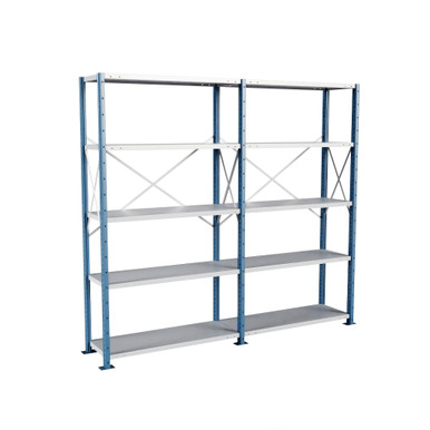 Heavy Duty Metal Shelving 100''W x 18''D x 87''H - SOH0961887-XD5 SMS-08-V39-SOH0961887-XD5