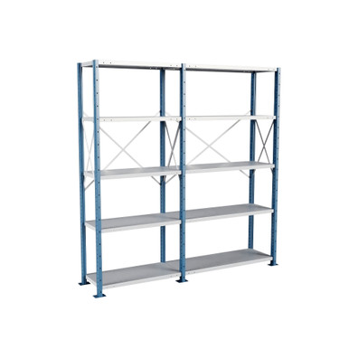 Heavy Duty Metal Shelving 88''W x 18''D x 87''H - SOH0841887-XD5 SMS-08-V39-SOH0841887-XD5