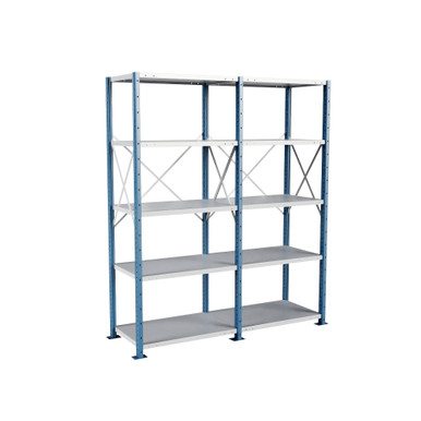 Heavy Duty Metal Shelving 76''W x 24''D x 87''H - SOH0722487-HD5 SMS-08-V39-SOH0722487-HD5