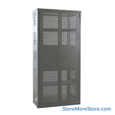 Welded Storage Cabinet 36''W x 24''D x 78''H - HW4VSC6478-4CL SMS-01-V39-HW4VSC6478-4CL