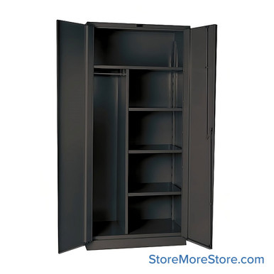 Welded Storage Cabinet 60''W x 24''D x 78''H - HW6CC0478-4CL SMS-01-V39-HW6CC0478-4CL