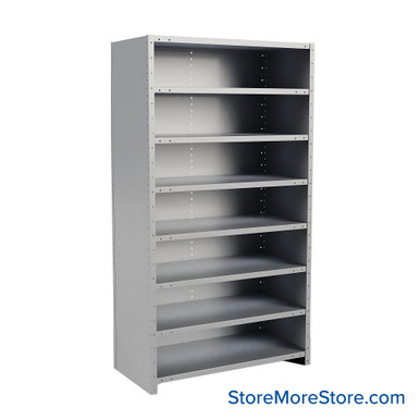 Metal Storage Shelves 48''W x 24''D x 87''H - F4723-24HG SMS-08-V39-F4723-24