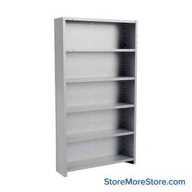 Metal Storage Shelves 12''W x 48''D x 87''H - F4721-12HG SMS-08-V39-F4721-12