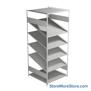 FIFO Shelving 36''W x 36''D x 75''H - SRJ1F-EJ750602 SMS-08-V81-SRJ1F-EJ750602