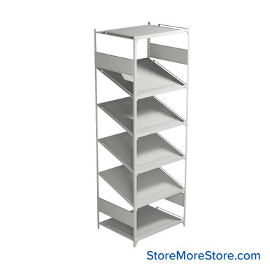 FIFO Shelving 24''W x 30''D x 75''H - SRJ1F-DE750602-FASK SMS-08-V81-SRJ1F-DE750602-FASK