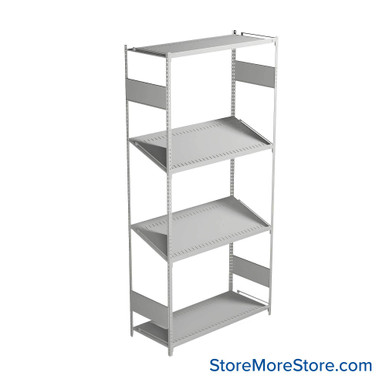 FIFO Shelving 18''W x 42''D x 75''H - SRJ1F-GC750402-FASK SMS-08-V81-SRJ1F-GC750402-FASK