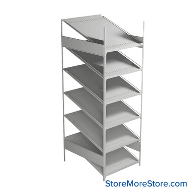 FIFO Shelving 36''W x 30''D x 75''H - SRJ1F-DJ750601-FASK SMS-08-V81-SRJ1F-DJ750601-FASK