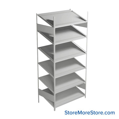 FIFO Shelving 24''W x 42''D x 75''H - SRJ1F-GE750601-FASK SMS-08-V81-SRJ1F-GE750601-FASK