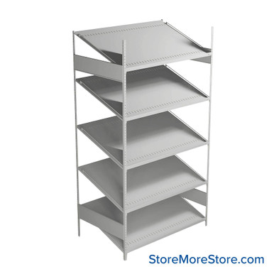 FIFO Shelving 30''W x 48''D x 87''H - SRJ1F-HH870501 SMS-08-V81-SRJ1F-HH870501
