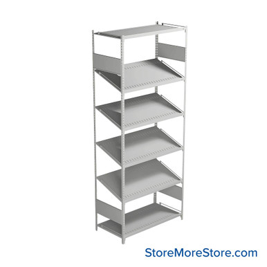 FIFO Shelving 18''W x 36''D x 87''H - SRJ1F-EC870602 SMS-08-V81-SRJ1F-EC870602