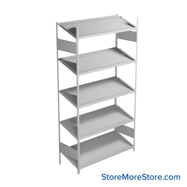 FIFO Shelving 18''W x 48''D x 87''H - SRJ1F-HC870501-FASK SMS-08-V81-SRJ1F-HC870501-FASK