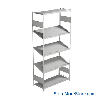 FIFO Shelving 18''W x 42''D x 75''H - SRJ1F-GC750502-FASK SMS-08-V81-SRJ1F-GC750502-FASK