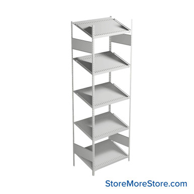 FIFO Shelving 18''W x 30''D x 75''H - SRJ1F-DC750501-FASK SMS-08-V81-SRJ1F-DC750501-FASK