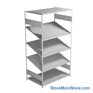 FIFO Shelving 30''W x 48''D x 75''H - SRJ1F-HH750502-FASK SMS-08-V81-SRJ1F-HH750502-FASK