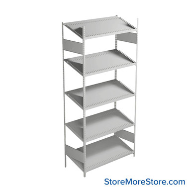 FIFO Shelving 18''W x 42''D x 75''H - SRJ1F-GC750501-FASK SMS-08-V81-SRJ1F-GC750501-FASK
