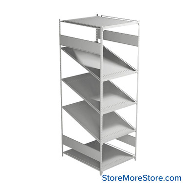 FIFO Shelving 36''W x 30''D x 87''H - SRJ1F-DJ870502 SMS-08-V81-SRJ1F-DJ870502