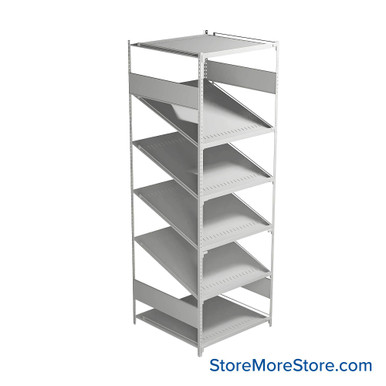 FIFO Shelving 30''W x 30''D x 75''H - SRJ1F-DH750602 SMS-08-V81-SRJ1F-DH750602