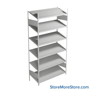 FIFO Shelving 18''W x 48''D x 87''H - SRJ1F-HC870601-FASK SMS-08-V81-SRJ1F-HC870601-FASK