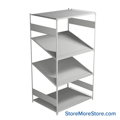 FIFO Shelving 36''W x 48''D x 75''H - SRJ1F-HJ750402 SMS-08-V81-SRJ1F-HJ750402