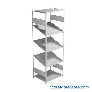 FIFO Shelving 24''W x 30''D x 75''H - SRJ1F-DE750502 SMS-08-V81-SRJ1F-DE750502
