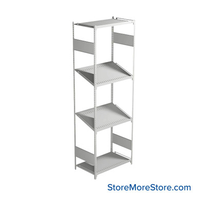 FIFO Shelving 18''W x 30''D x 87''H - SRJ1F-DC870402-FASK SMS-08-V81-SRJ1F-DC870402-FASK