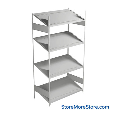 FIFO Shelving 24''W x 48''D x 75''H - SRJ1F-HE750401 SMS-08-V81-SRJ1F-HE750401