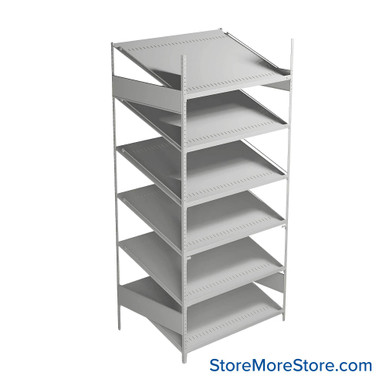 FIFO Shelving 30''W x 42''D x 75''H - SRJ1F-GH750601-FASK SMS-08-V81-SRJ1F-GH750601-FASK