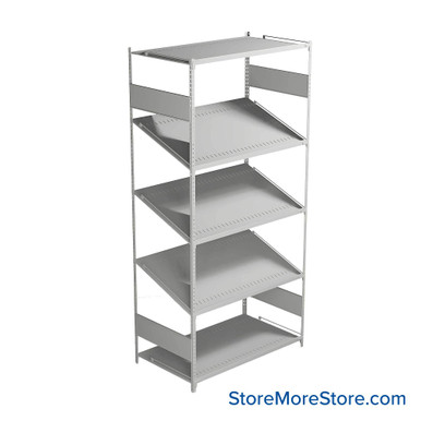 FIFO Shelving 24''W x 42''D x 75''H - SRJ1F-GE750502-FASK SMS-08-V81-SRJ1F-GE750502-FASK