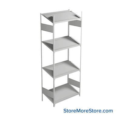FIFO Shelving 18''W x 36''D x 87''H - SRJ1F-EC870401 SMS-08-V81-SRJ1F-EC870401