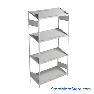 FIFO Shelving 18''W x 48''D x 87''H - SRJ1F-HC870401 SMS-08-V81-SRJ1F-HC870401