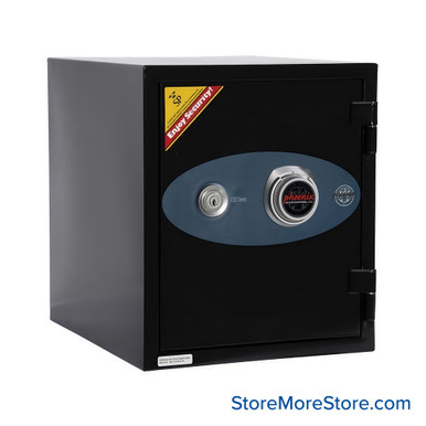 Small Fireproof Safe 13.88''W x 13.88''D x 16.5''H - 1222-BLK SMS-01-V136-1222