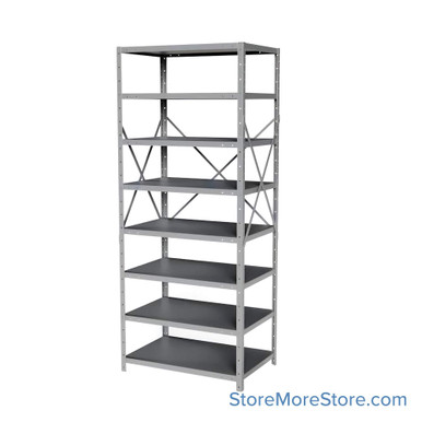 Industrial Shelving Units 36''W x 24''D x 87''H - 4513-24HG SMS-08-V39-4513-24HG