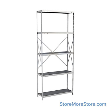Industrial Shelving Units 48''W x 12''D x 87''H - A7510-12HG SMS-08-V39-A7510-12HG
