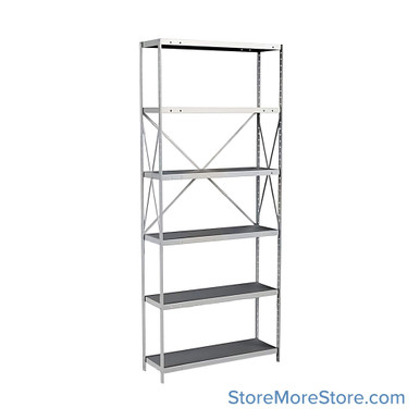 Industrial Shelving Units 48''W x 12''D x 87''H - 7511-12HG SMS-08-V39-7511-12HG