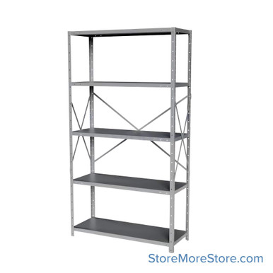 Industrial Shelving Units 48''W x 18''D x 87''H - A4710-18HG SMS-08-V39-A4710-18HG