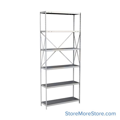 Industrial Shelving Units 48''W x 12''D x 87''H - A5511-12HG SMS-08-V39-A5511-12HG